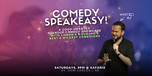 Image principale de Comedy Speakeasy! FREE standup comedy  @ Xafarix