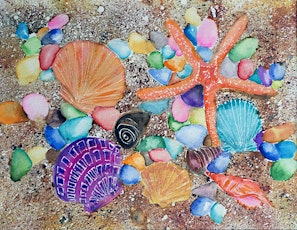 Summer Shells and Seaglass Watercolor Workshop with Phyllis Gubins primary image