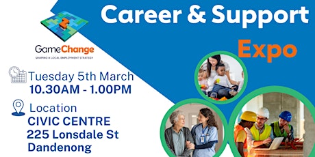 Gamechange Career & Support Expo primary image