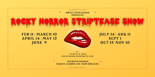 Rocky Horror Striptease Show primary image