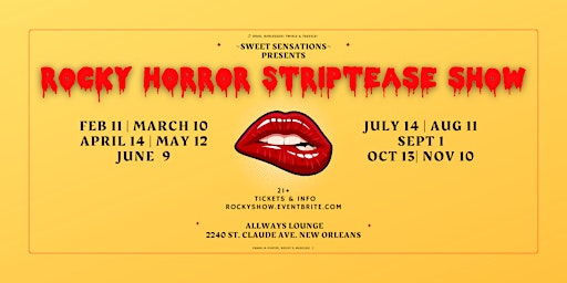 Hauptbild für Rocky Horror Striptease Show