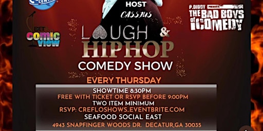 Imagen principal de #1 COMEDY SHOW @ SEAFOOD SOCIAL EAST