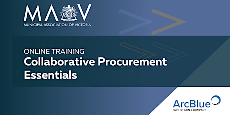 MAV | Collaborative Procurement Essentials | Online Training by ArcBlue