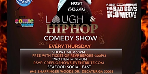 #1 COMEDY SHOW IN ATLANTA  @ SEAFOOD SOCIAL EAST primary image