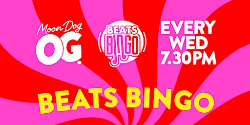 BEATS BINGO @ Moon Dog OG [ABBOTSFORD] primary image