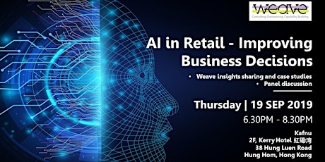 Weave Supply Chain Meetup #3 : AI in Retail - Improving Business Decisions primary image