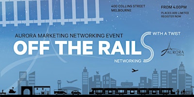Primaire afbeelding van Network Drinks - Off the Rails (Melbourne)