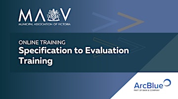 Immagine principale di MAV | Specification to Evaluation | Online Training by ArcBlue 