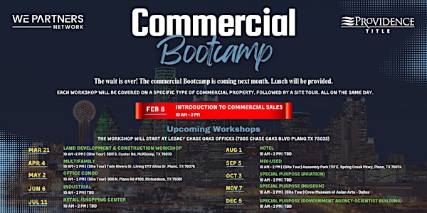 Commercial Bootcamp