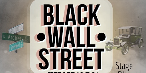 Imagem principal do evento Black Wall Street 1921 -The Monologues