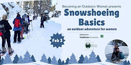 Imagen principal de Becoming an Outdoors-Woman: Snowshoeing Basics