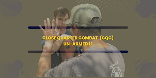 Primaire afbeelding van Close Quarter Combat (CQC) L1 - Apr