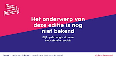 Primaire afbeelding van Digital Dialogues #15