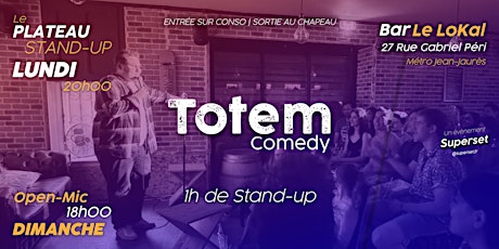 Primaire afbeelding van Totem Comedy - Stand-up Comedy Club