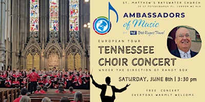 Imagem principal do evento Tennesse Ambassadors of Music - Choir concert