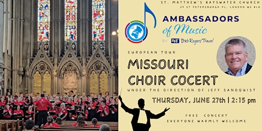 Immagine principale di Missouri Ambassadors of Music - Choir concert 