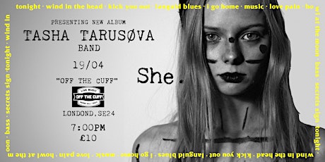 TASHA TARUSØVA - presenting new album "She."