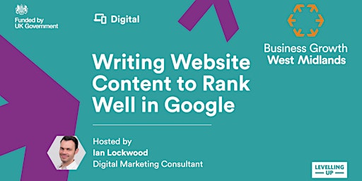 Hauptbild für Writing Website Content to Rank Well in Google