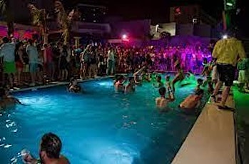 Party night at the swimming pool is extremely attractive