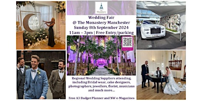 Manchester Wedding Fair @ The Monastery Manchester primary image