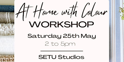 Imagem principal de At Home with Colour WORKSHOP