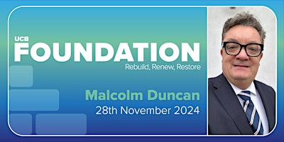 Immagine principale di Foundation with Malcolm Duncan (in-person event) 