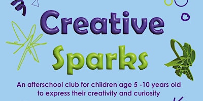 Creative Sparks, Summer Term, 2024 at Meadows Library primary image