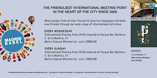 Imagem principal do evento Great Social & Language Meetup Every Wednesday