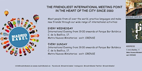 Great Social & Language Meetup Every Sunday