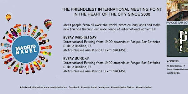 Great Social & Language Meetup Every Sunday