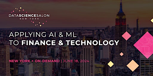 DSS NYC: Applying AI & Machine Learning to Finance and Technology  primärbild