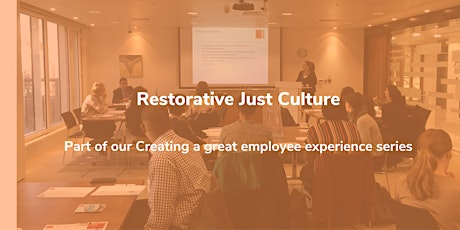 Immagine principale di Restorative Just Culture 