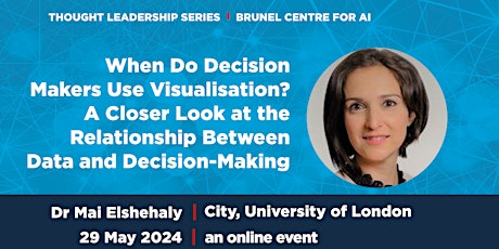 When Do Decision Makers Use Visualisation? primary image