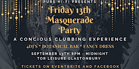 Friday the 13th Masquerade Party primary image