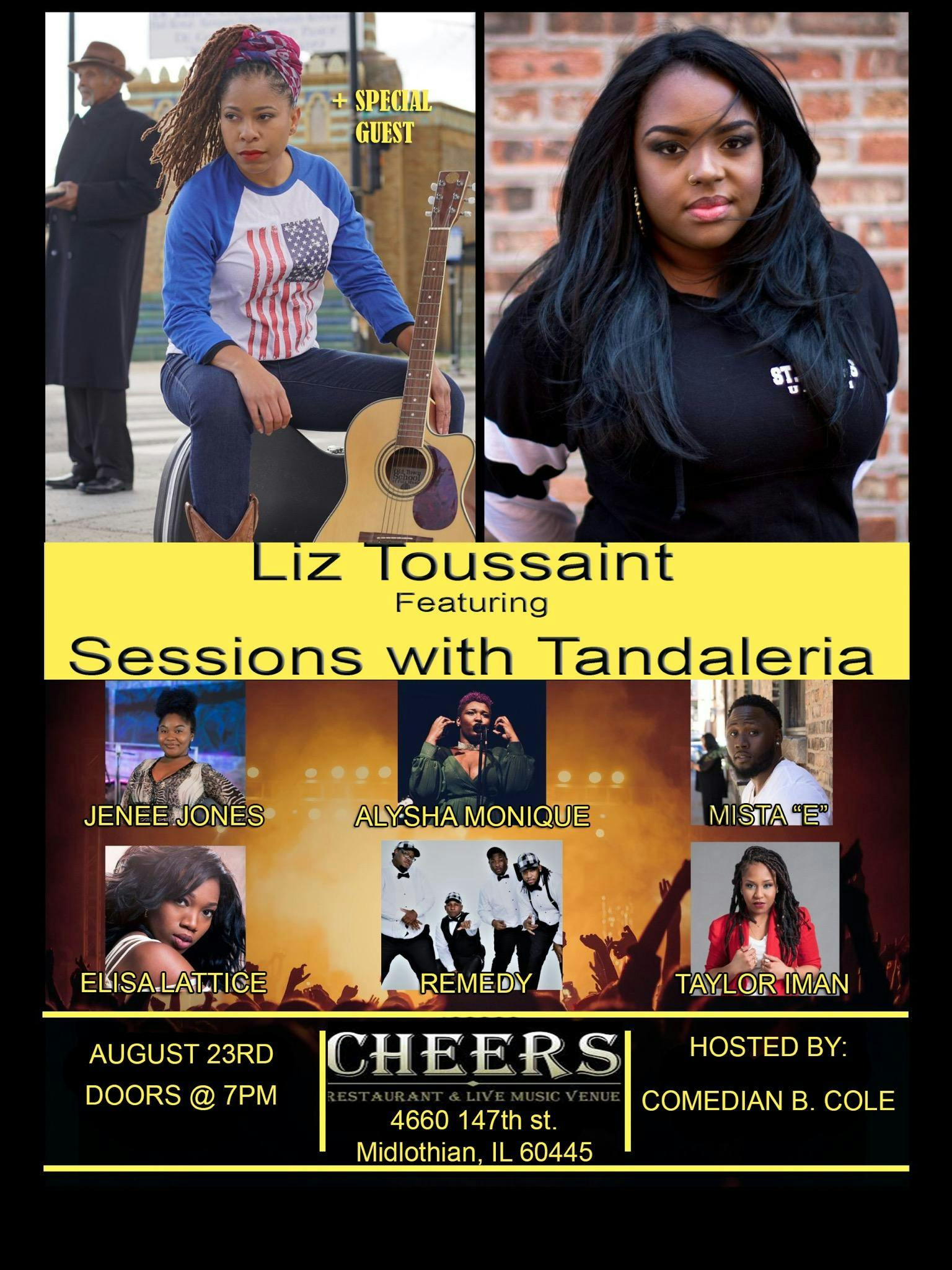 Liz Toussaint ft. Sessions With Tandaleria Live