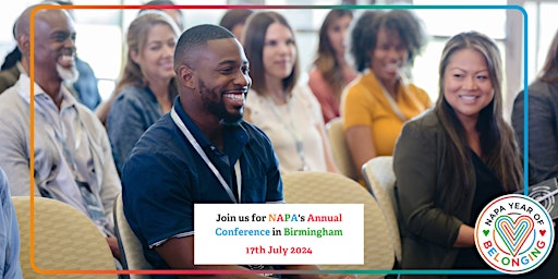 Primaire afbeelding van NAPA Conference 2024 – The Year of Belonging - Birmingham