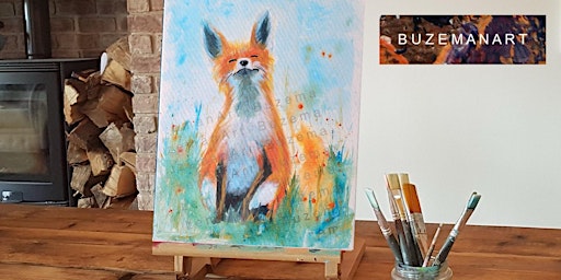 Imagem principal de 'Fantastic Fox' Painting Workshop  &  Afternoon Tea @Sunnybank,Doncaster