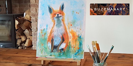 Image principale de 'Fantastic Fox' Painting Workshop  &  Afternoon Tea @Sunnybank,Doncaster