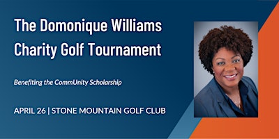 The Domonique Williams Charity Golf Tournament primary image