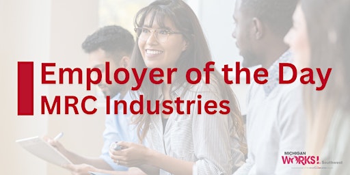 Kalamazoo County Employer of the Day: MRC Industries primary image