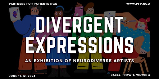 Imagem principal do evento "Divergent Expressions" An Exhibition of Neurodiversity