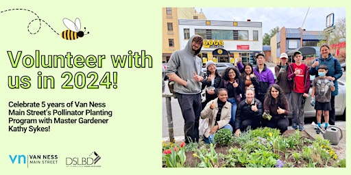 Volunteer Pollinator Planting in Van Ness, Forest Hills and Wakefield primary image