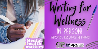 Imagem principal do evento Writing For Wellness In Person
