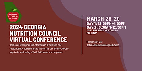 2024 Georgia Nutrition Council Annual Conference