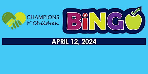 Champions for Children Bingo primary image