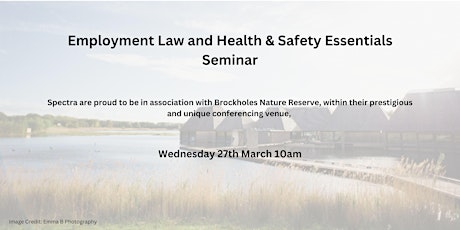 Hauptbild für Essential Employment Law and Health & Safety Seminar