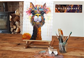 Imagem principal do evento 'No Drama Llama' Painting workshop @the Hayride, Beverley, Yorkshire