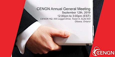 CENGN's Annual General Meeting (AGM) 2019 primary image