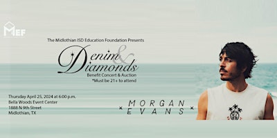Imagem principal do evento Denim and Diamonds Featuring Morgan Evans