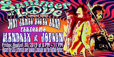 Image principale de Liberty Hound Presents "Jony James Blues Band" perform Hendrix & Joplin